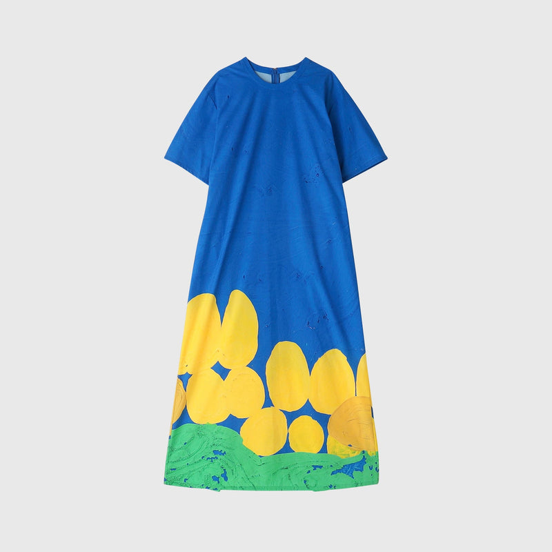 フラワーTシャツワンピース「ヒマワリ」| HERALBONY