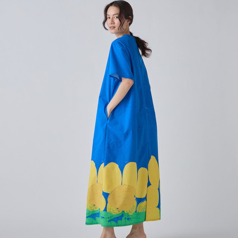 フラワーTシャツワンピース「ヒマワリ」| HERALBONY