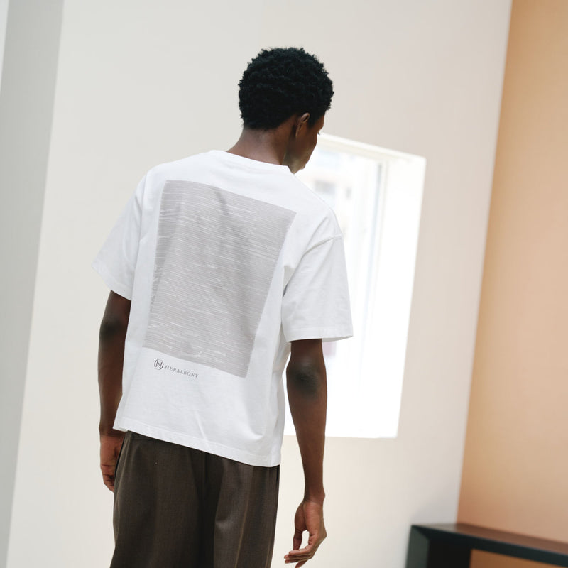 ￥アートバックプリントTシャツ「羊水の滲み」Masaki Mori