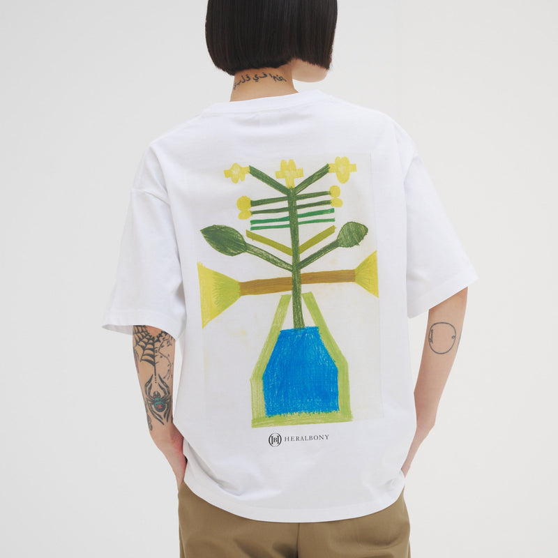 ￥アートバックプリントTシャツ「菜の花」Kaoru Iga