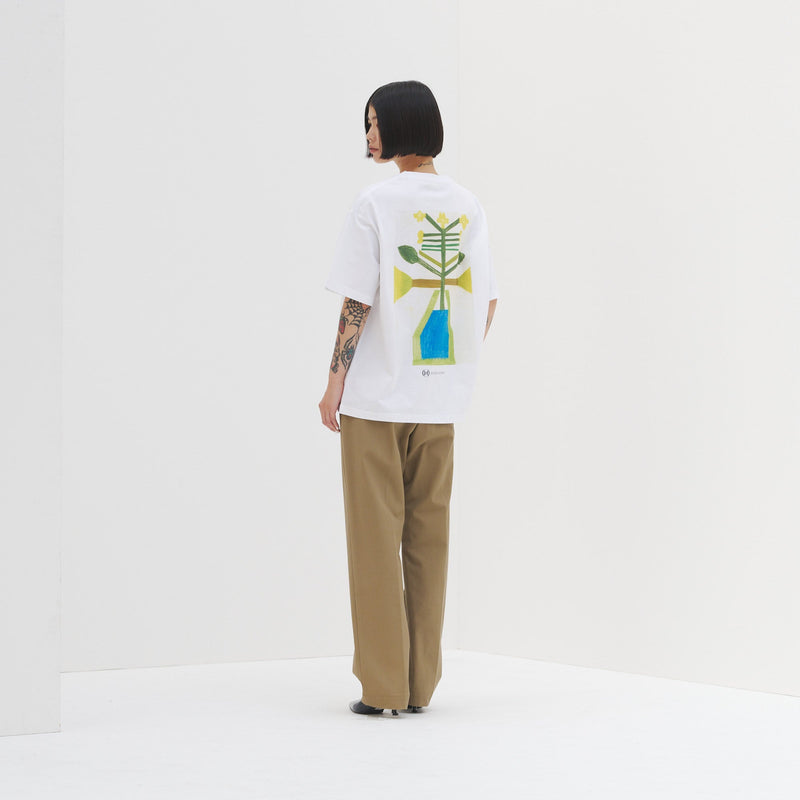 ￥アートバックプリントTシャツ「菜の花」Kaoru Iga