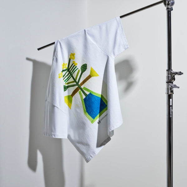 ￥アートバックプリントTシャツ「菜の花」Kaoru Iga