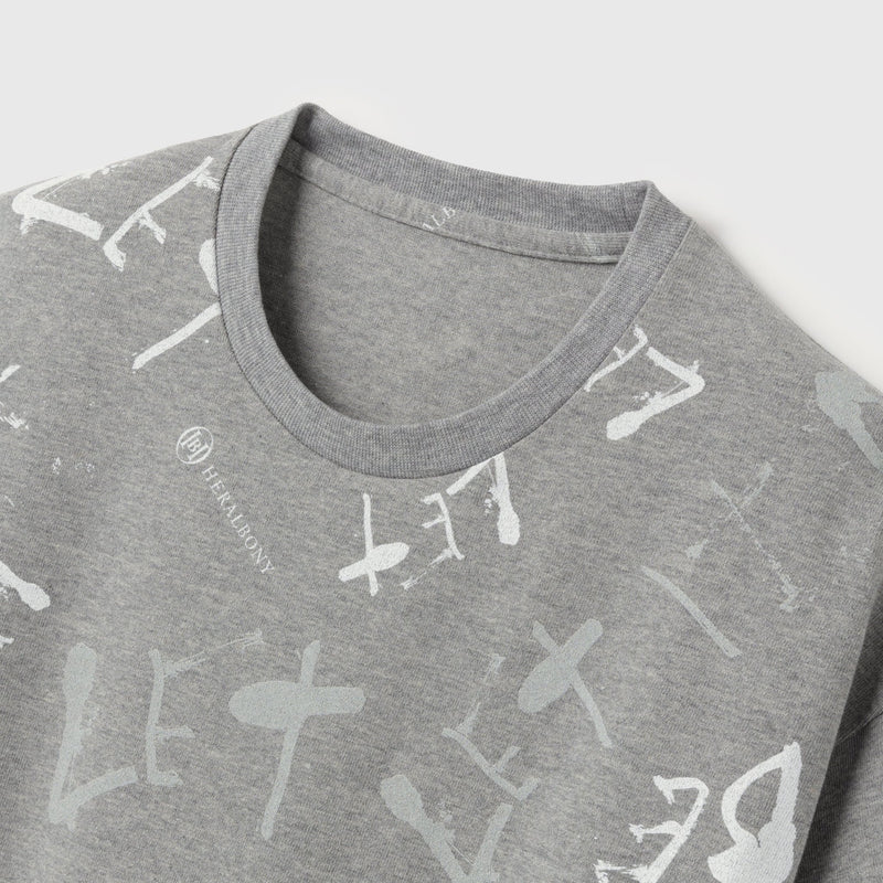 ￥アートグラフィックTシャツ「無題（let it be）」Sayaka Sanpei