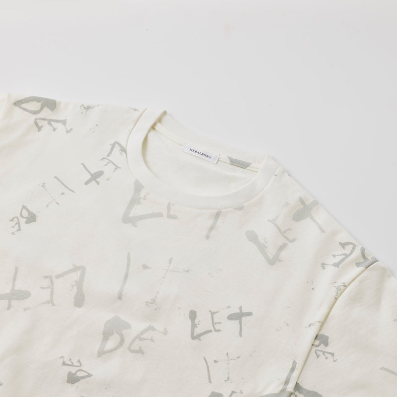 ￥アートグラフィックTシャツ【限定カラー】「無題（let it be）」Sayaka Sanpei