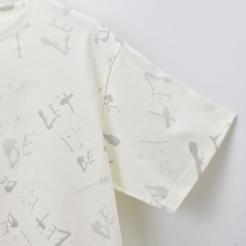 ￥アートグラフィックTシャツ【限定カラー】「無題（let it be）」Sayaka Sanpei