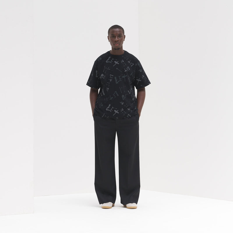 ￥アートグラフィックTシャツ【限定カラー】「無題（let it be）」Sayaka Sanpei