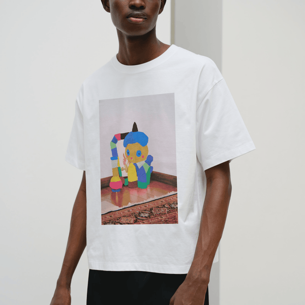 ￥[松岡一哲×吉田陸人] プリントTシャツ「Untitled 15」Rikuto Yoshida