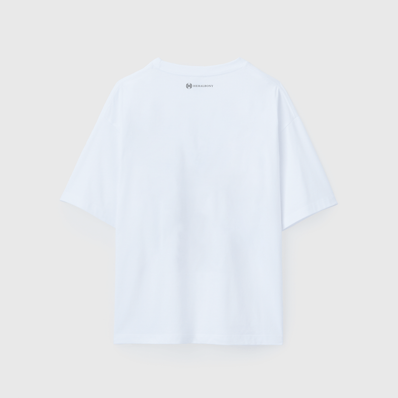 ￥[松岡一哲×吉田陸人] プリントTシャツ「Untitled 19」HERALBONY