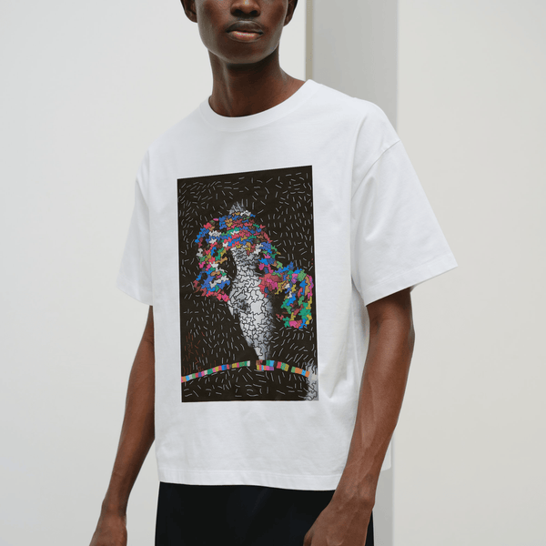 ￥[松岡一哲×吉田陸人] プリントTシャツ「Untitled 9」HERALBONY