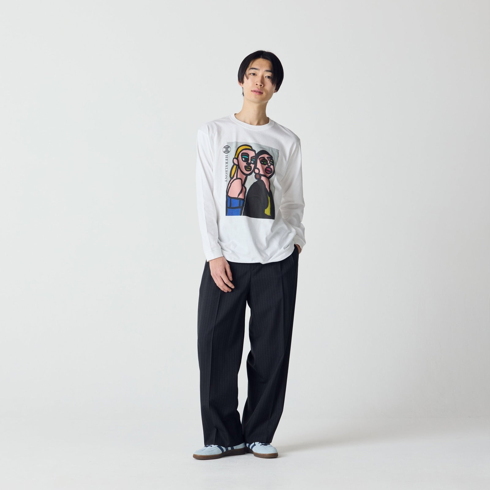 HERALBONY 長袖シャツ Mサイズ ロングスリーブTシャツ「untitled」 – HERALBONY