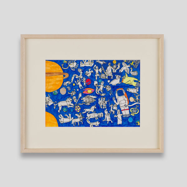 ￥「Universal Blue」原画作品Kanta Wajima