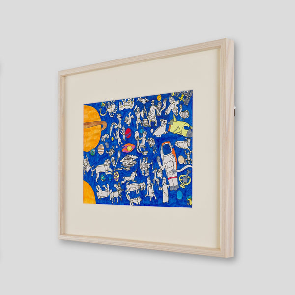 ￥「Universal Blue」原画作品Kanta Wajima