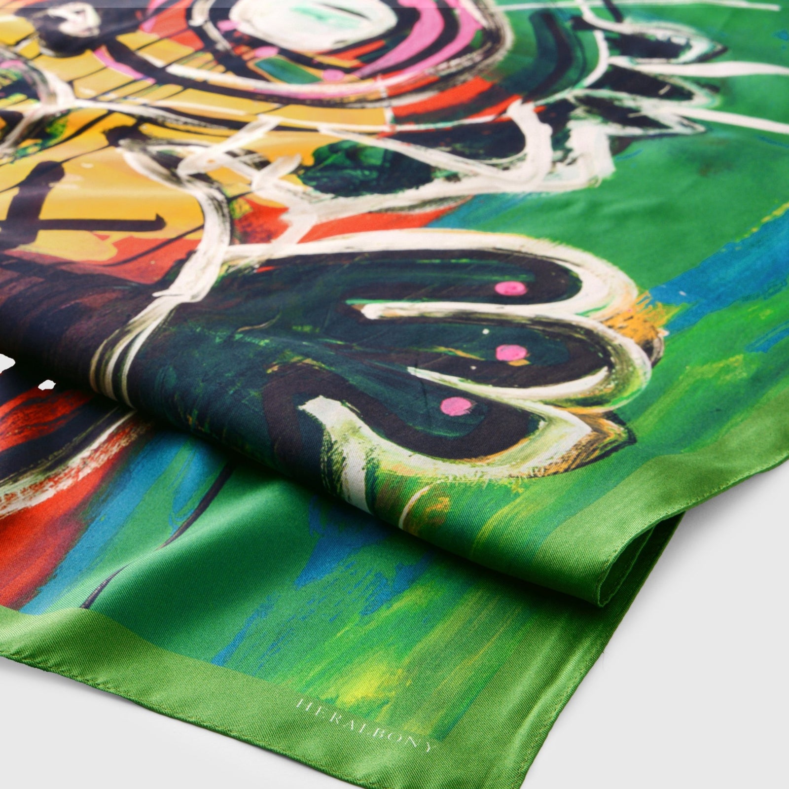 ヘラルボニー　シルクスカーフ　新品未使用 シルクスカーフ「untitled」 – HERALBONY