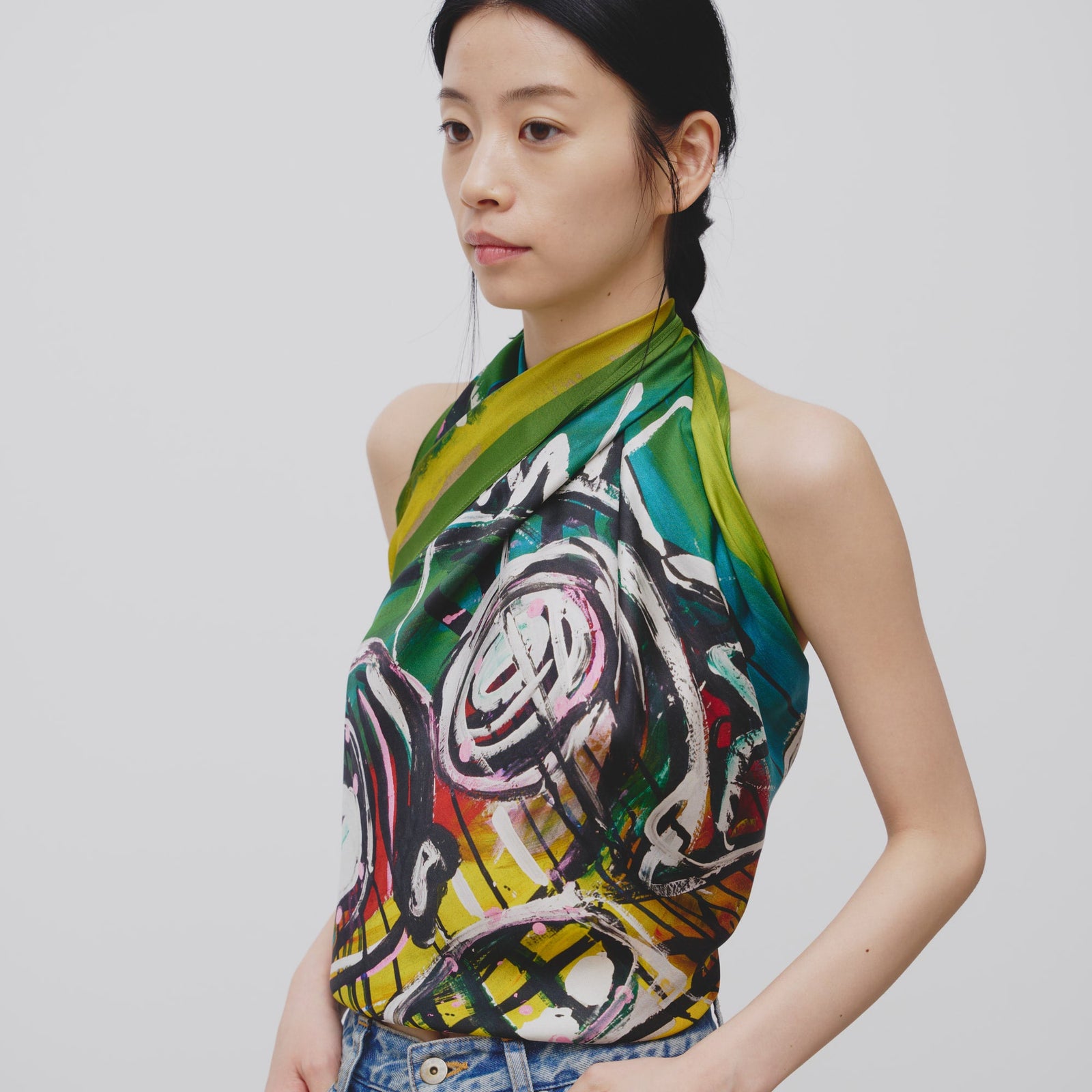 シルクスカーフ「untitled」 – HERALBONY