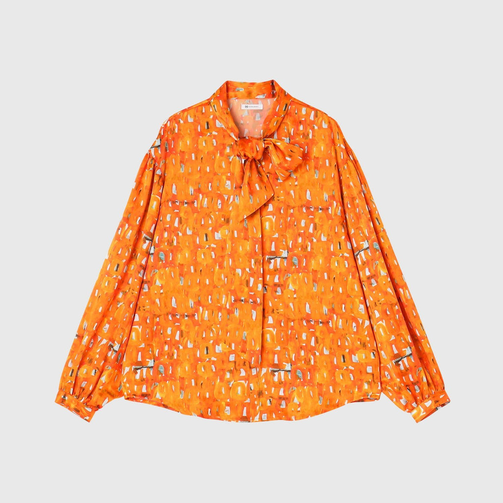 サテンボウタイブラウス「Untitled」 – HERALBONY