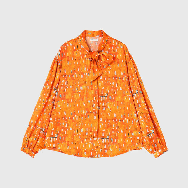 サテンボウタイブラウス「Untitled」 – HERALBONY